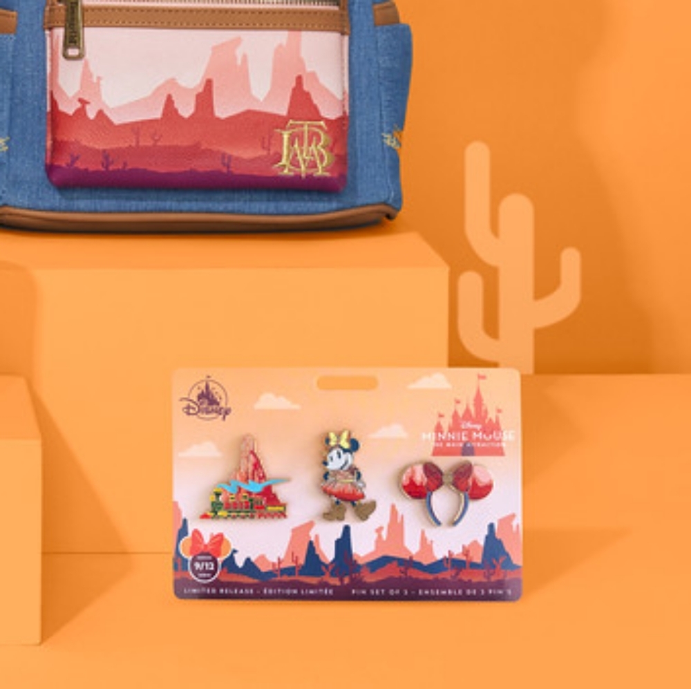 LE MMMA Big Thunder Mountain Railroad Pin Set